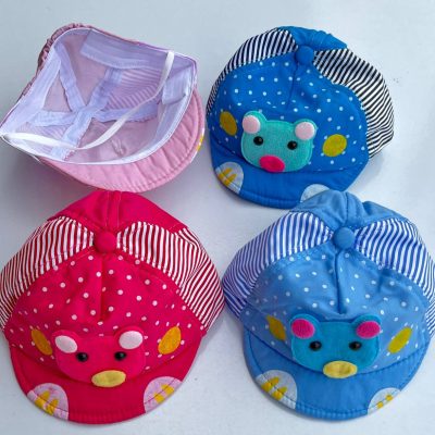 کلاه آفتابی تدی رنگی کد 20064