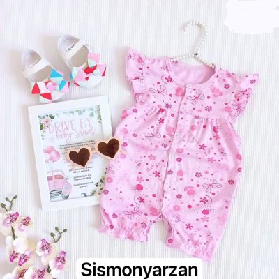 رامپر چیندار صورتی کد 1743