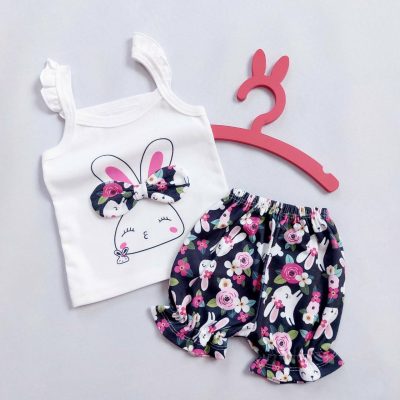 تاپ و شلوارک خرگوشی کد 1743