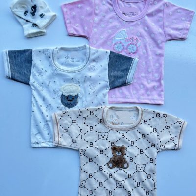 تیشرت تک نوزادی کد 20059