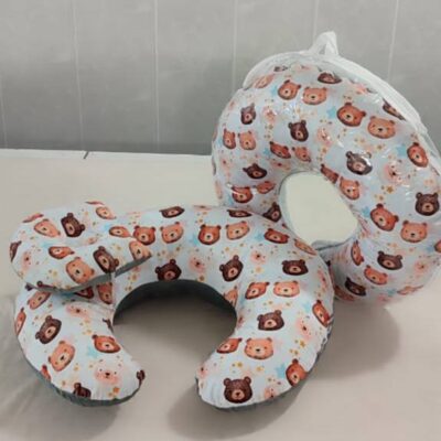 بالشت دو عددی شیردهی و فرمدهی مخمل ۱۷۳۶