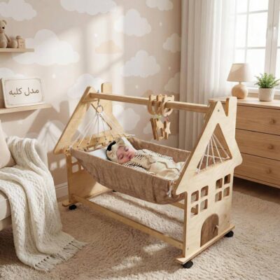 گهواره مدل کلبه کد 400