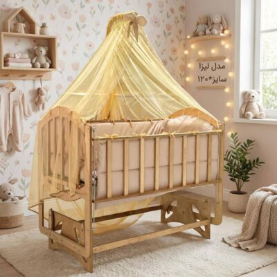 تخت کنار مادر مدل لیزا کد 400