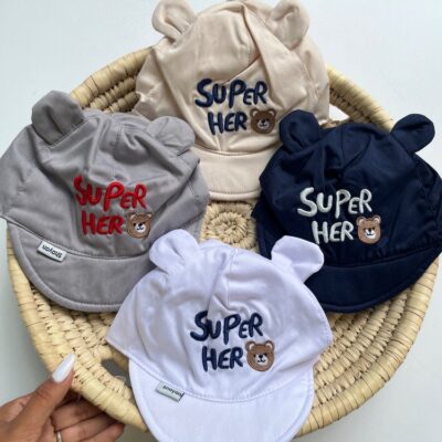 کلاه افتابی خرسی super her کد 1711
